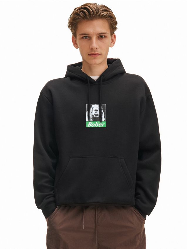 Rozpinana bluza z kapturem - CROPP - ZY289-99X