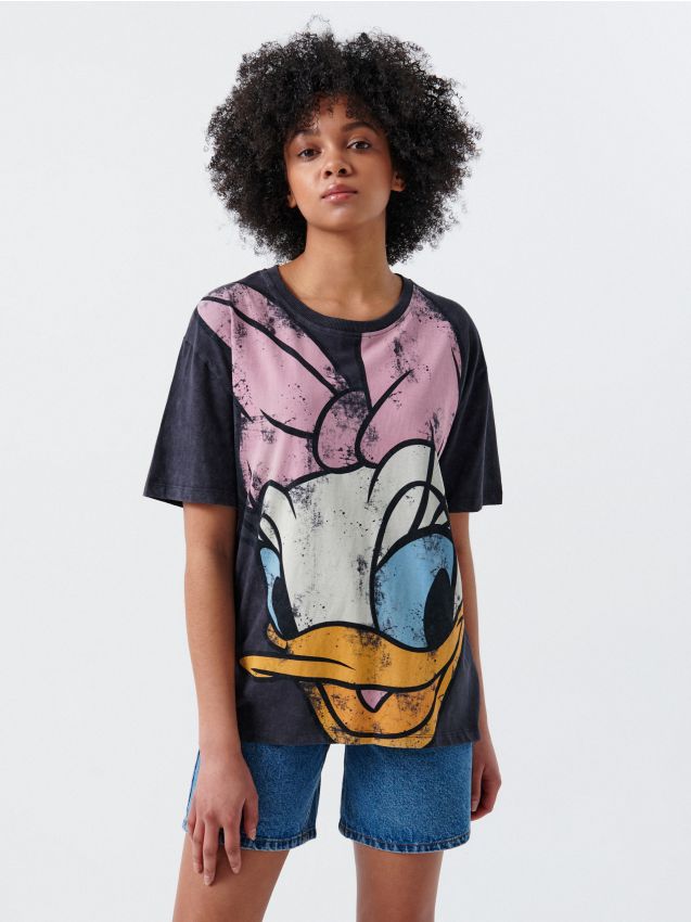 T-särk trükisega Disney - tumehall - CROPP