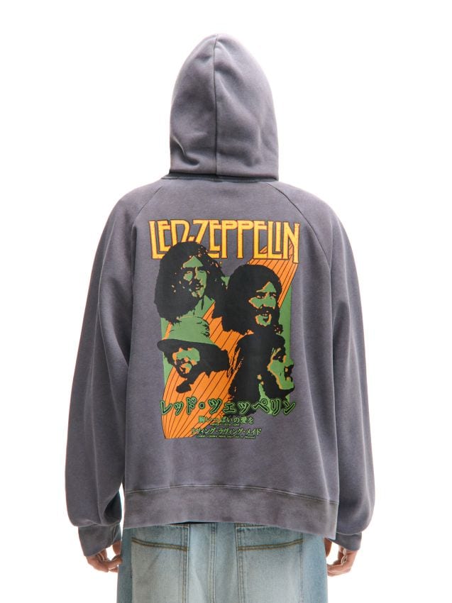 Bluza z efektem sprania Led Zeppelin - CROPP - 042DE-90X