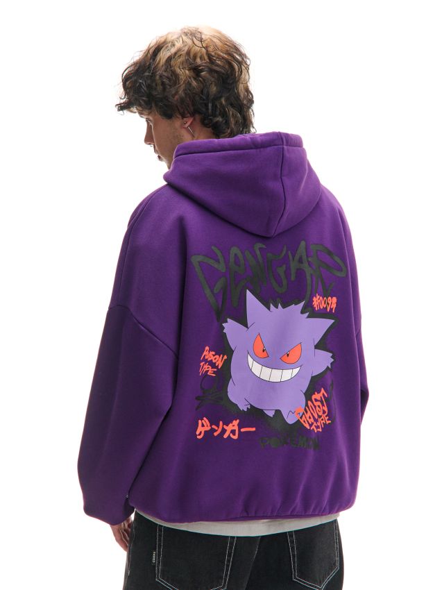 Худі з принтом Pokémon Колір червонувато-ліловий - CROPP - 043DE-48X