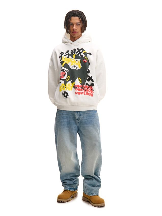 Hanorac cu imprimeu Pokémon Culoare crem - CROPP - 044DE-01X