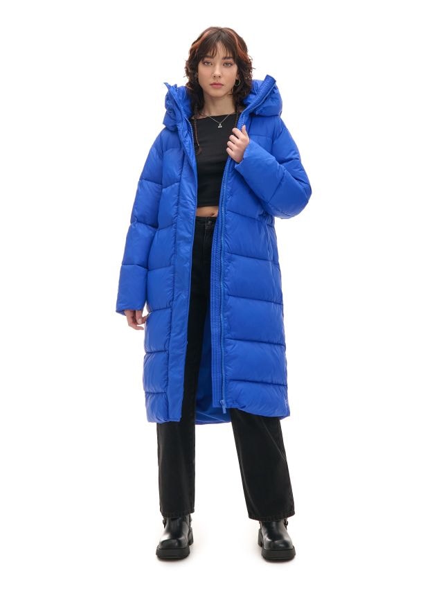 Μονωμένο παλτό με κουκούλα