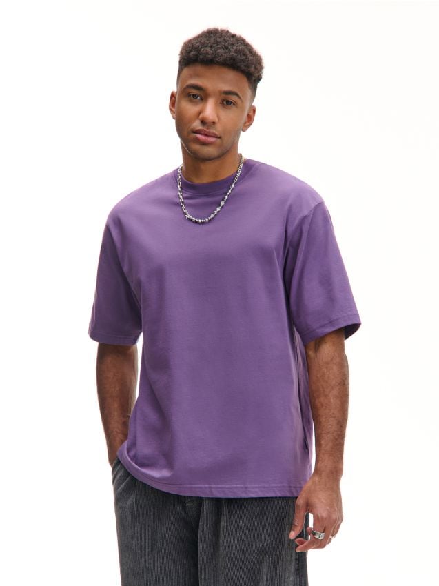 Multikolorowy t-shirt z nadrukiem all over - CROPP - 2427Z-99X