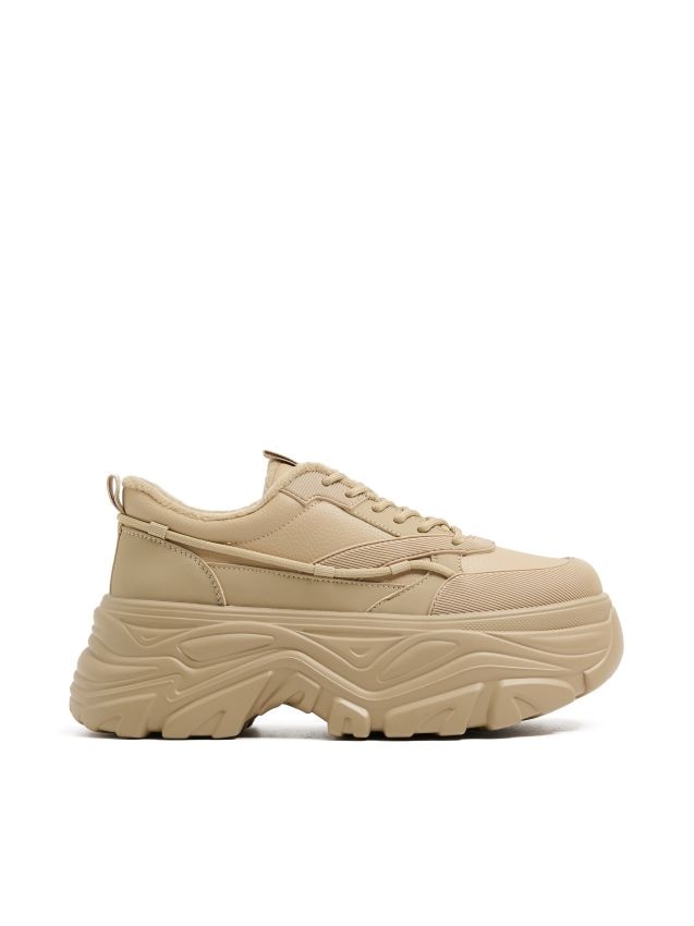Pantofi sport chunky Culoare bej - CROPP - 114FZ-80X