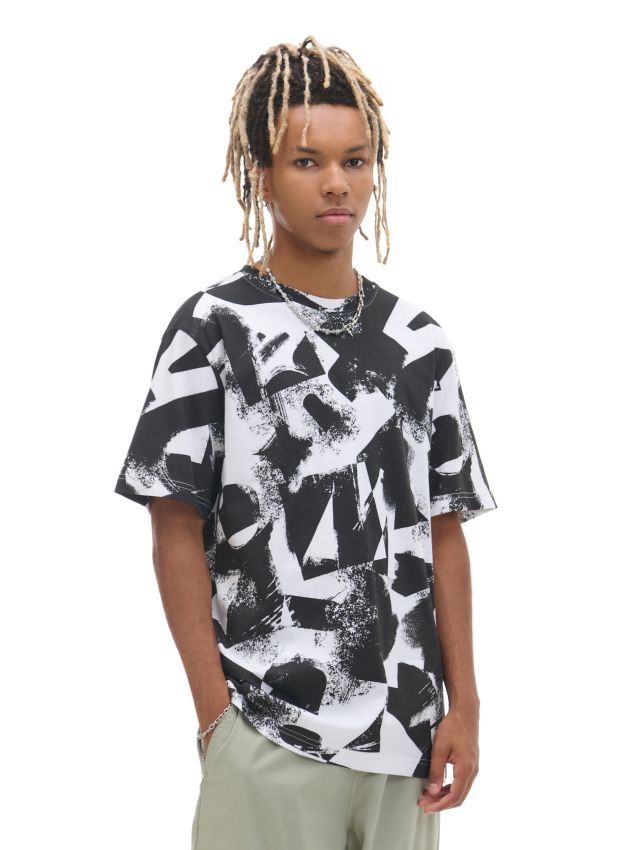 T-shirt cu imprimeu Culoare alb - CROPP - 1347Z-00X