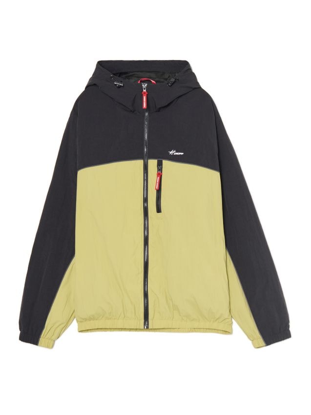 りー Oliwkowa kurtka bomber ze smokiem - CROPP - 173DE-91X