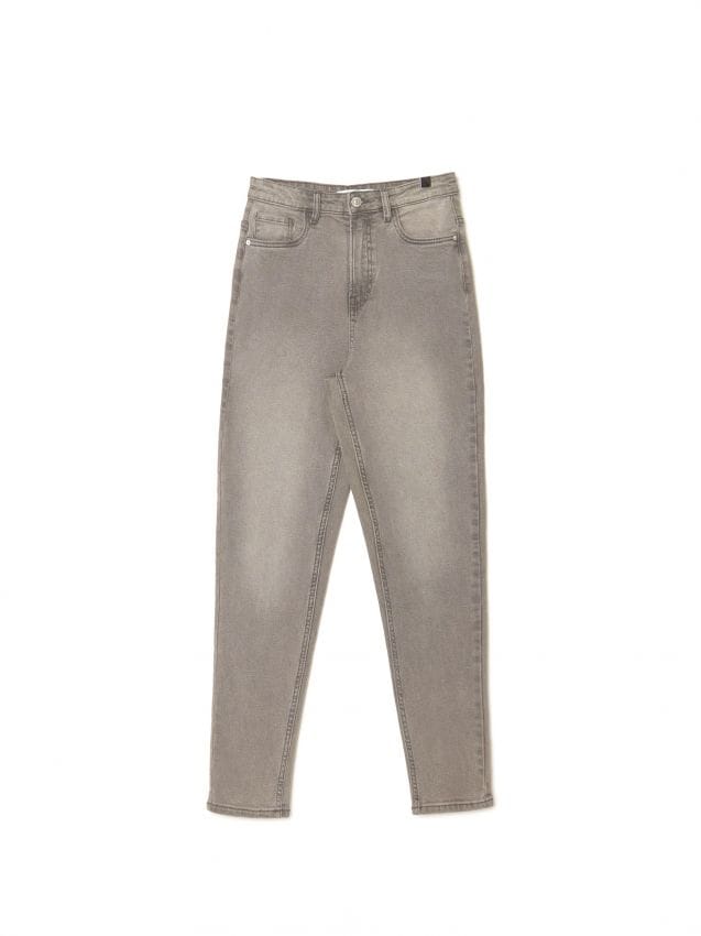Johnny's - ななみ Czarne jeansy skater z wysokim stanem - CROPP - 735AQ-59J