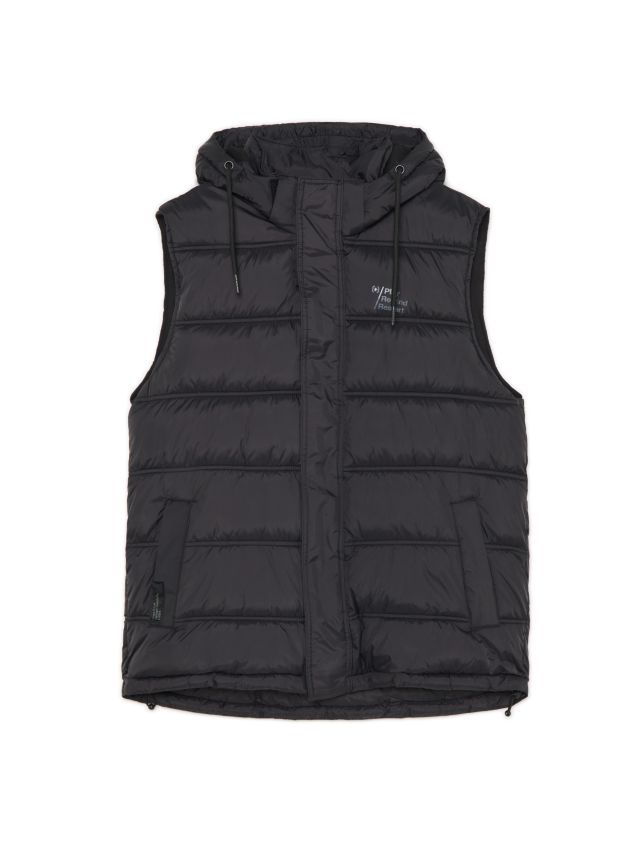 Gruba zielona kurtka z kapturem - CROPP - 4299W-91X