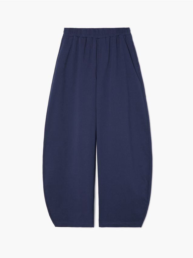 Pantaloni wide leg Culoare gri deschis - CROPP - 8868G-09X