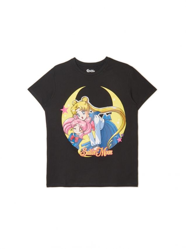 Tricou Sailor Moon Culoare negru - CROPP - 2356S-99X