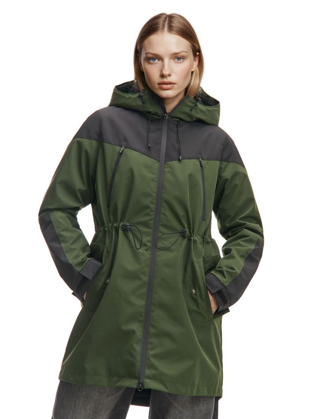 【yo BIOTOP】Cropped parka BIOTOP(ビオトープ) / 【yo BIOTOP】Cropped fur coat (ジャケット