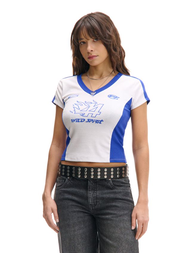 Czarna bluzka z długim rękawem - CROPP - 0137Z-99X