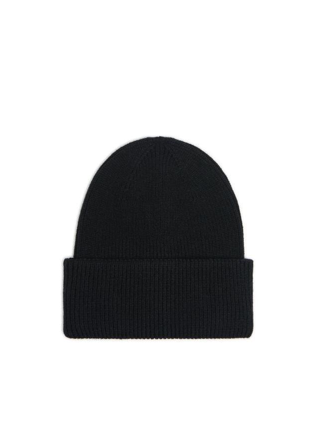 Czarna czapka beanie z dodatkiem wiskozy - CROPP - 296AU-99X