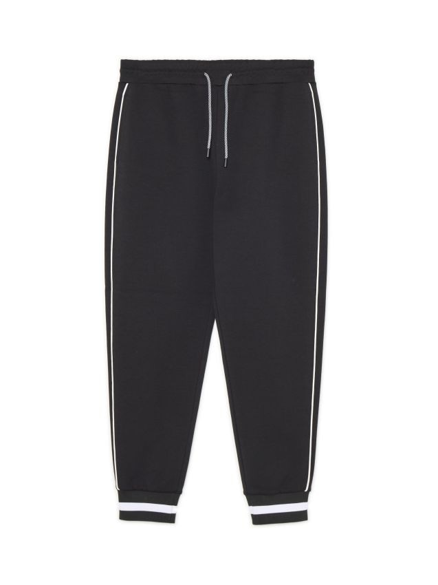 Czarne dresowe joggery regular - CROPP - 4762W-99X