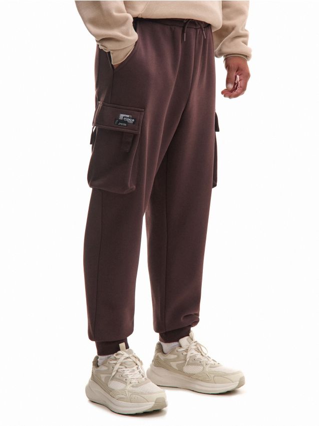 ド*チ様 Multi-pleated cropped pants 大阪店WEB限定受注制【Chikashitsu +】double tuck balloon sweat