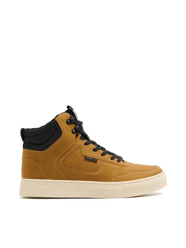 Czarno-zielone sneakersy - CROPP - 076AV-91X