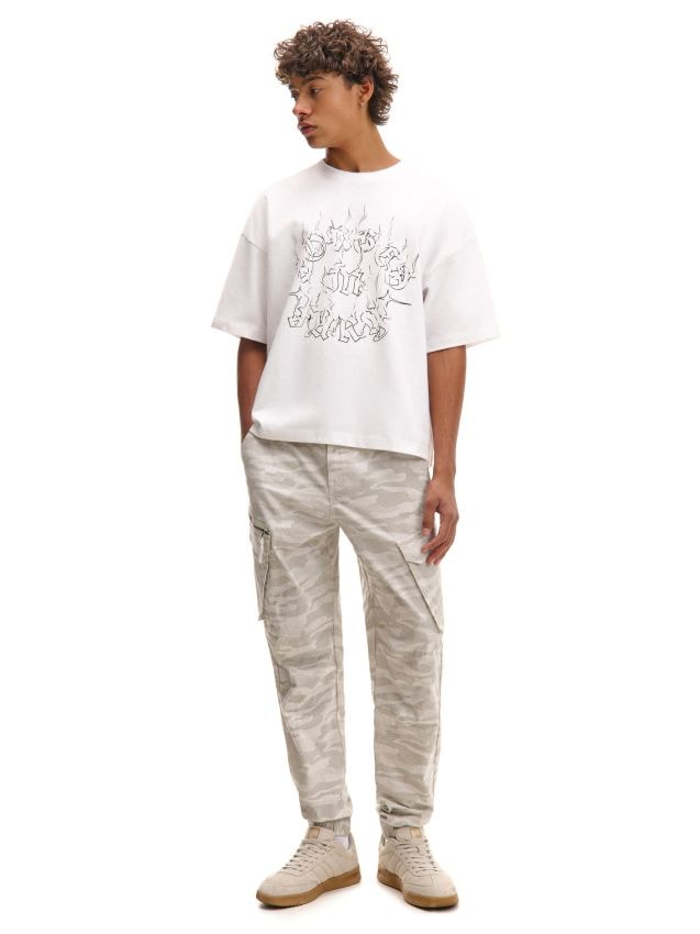 yokunero　1113 Jasnoniebieskie jeansy slim regular - CROPP - 802FO-50J
