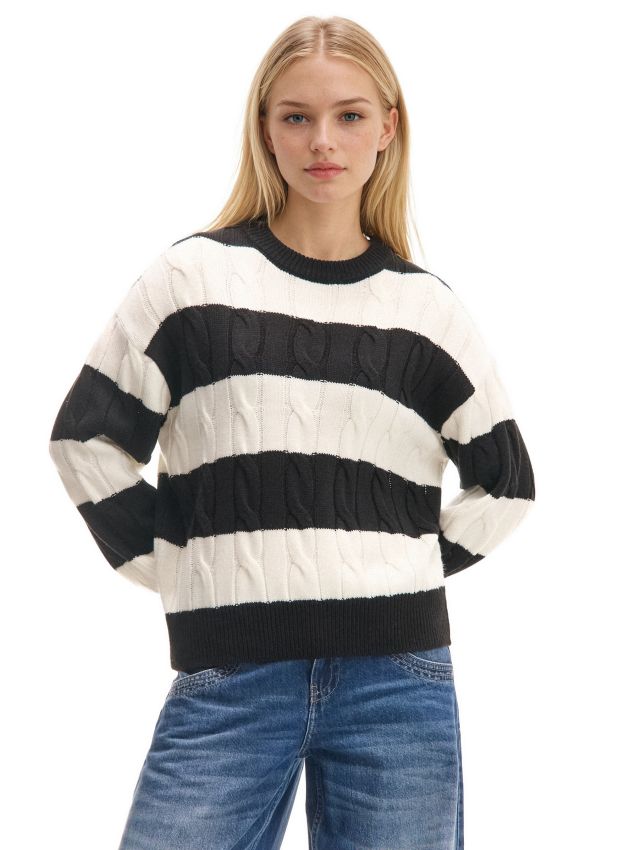 Cardigan Culoare crem - CROPP - 5482N-01X