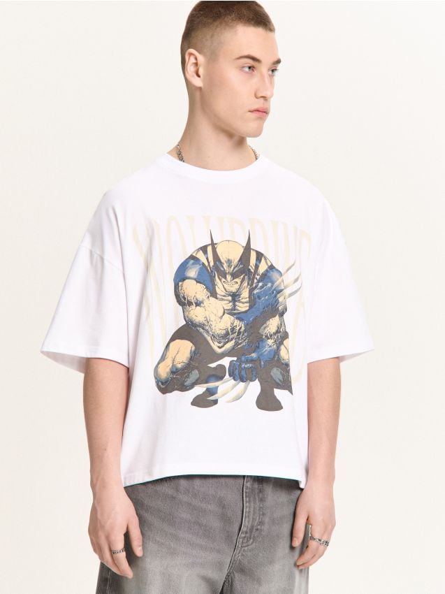 Tricou negru cu imprimeu Chainsaw Man Culoare negru - CROPP