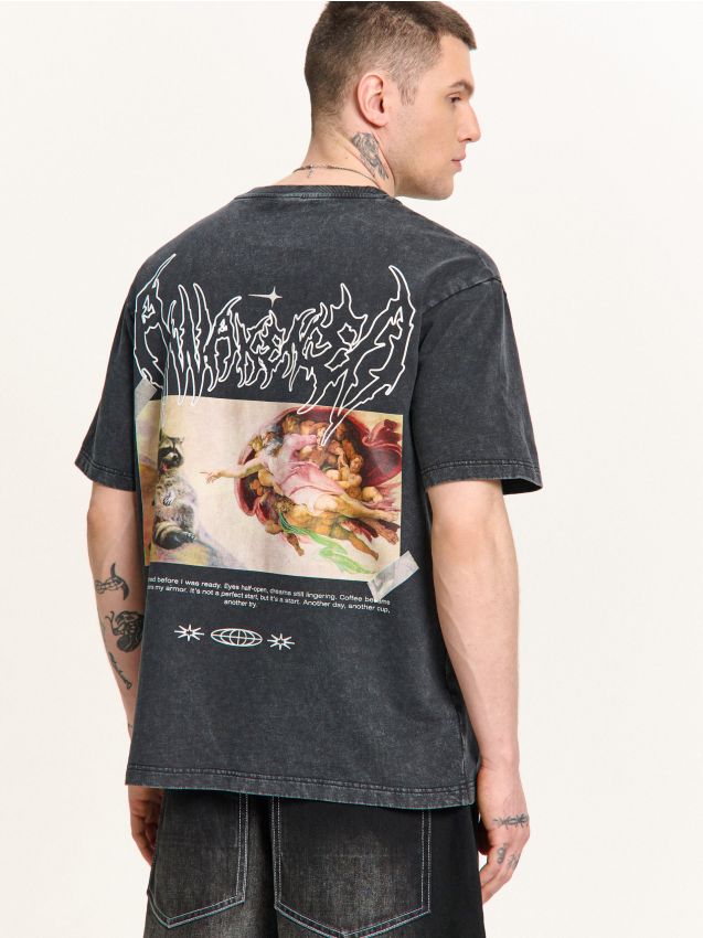 T-Shirt Unisex Stranger Things Hellfire Club Invert – Nera, Ufficiale E Di Qualità Per Veri Fan