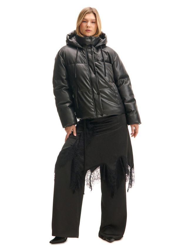 fragola　まとめ商品 Geacă matlasată cu glugă Culoare negru - CROPP - 495FO-99X