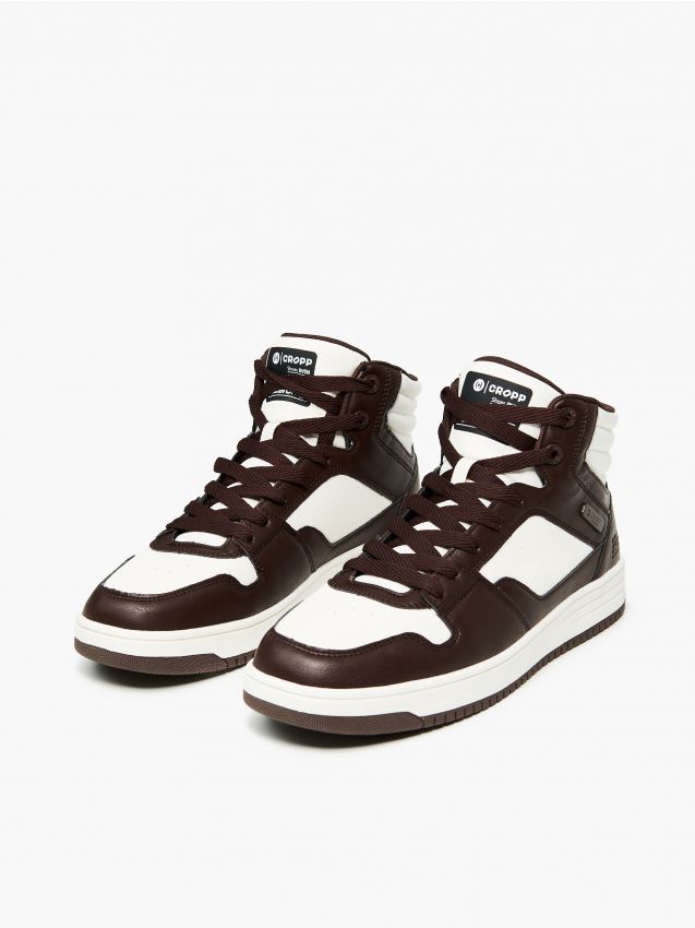 ＪOＥです。 BOSS Sneakersy Kieran_Tenn_sdW 50541646 Beżowy | Modivo.pl