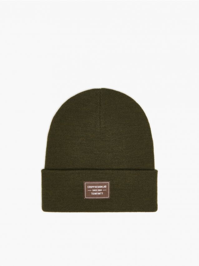 Čiapka beanie - hnedozelená - CROPP