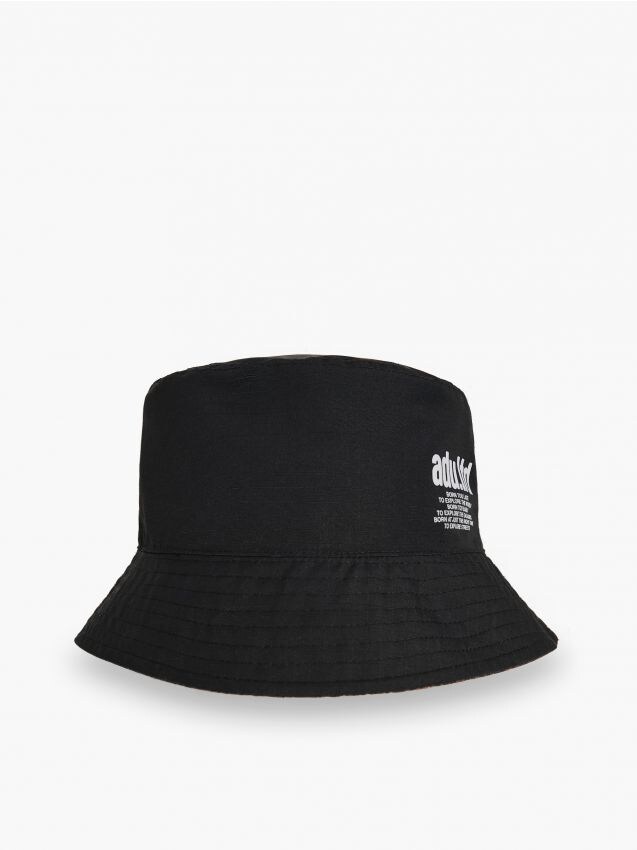 Apaļa cepure bucket hat - melns - CROPP