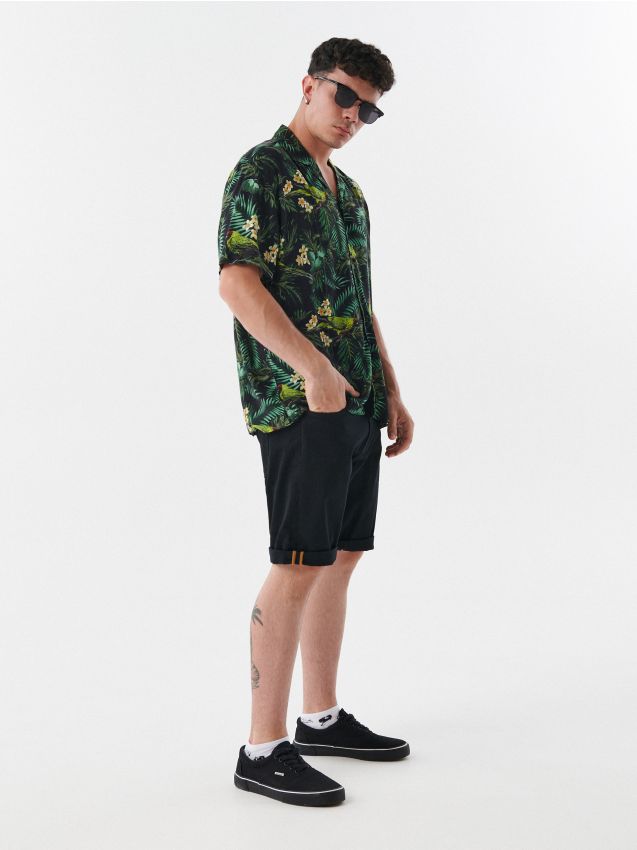 Shorts - Schwarz - CROPP