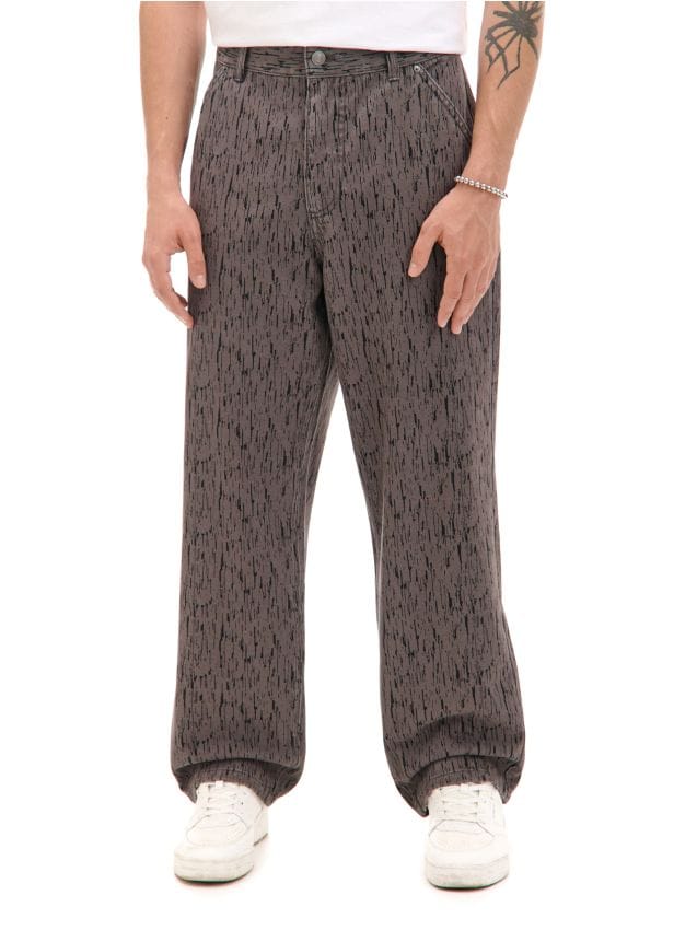 Czarne spodnie jogger regular z kieszeniami - CROPP - 485DE-99X