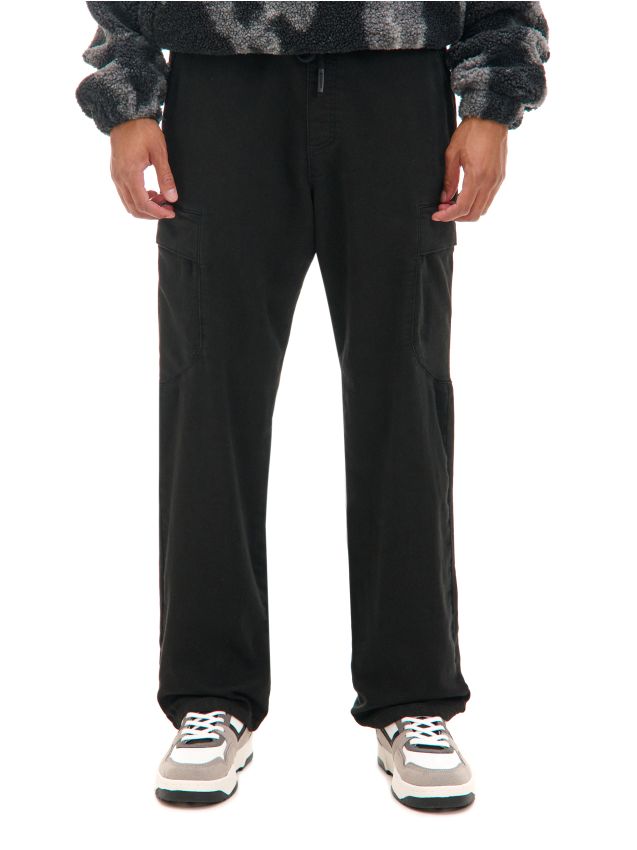 Czarne spodnie jogger loose - CROPP - 564AT-99X