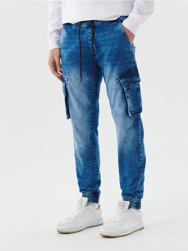 Jeansy męskie | Spodnie jeansowe streetwear | Cropp