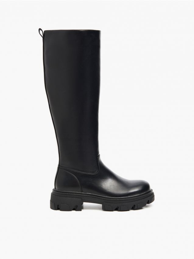 LADIES` BOOTS - Schwarz - CROPP