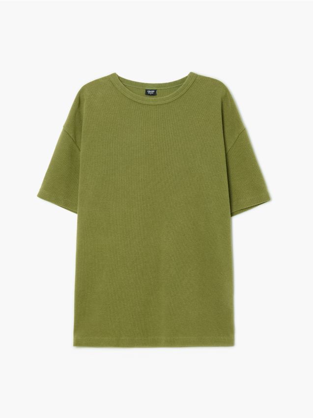 Oliwkowa koszulka BASIC
