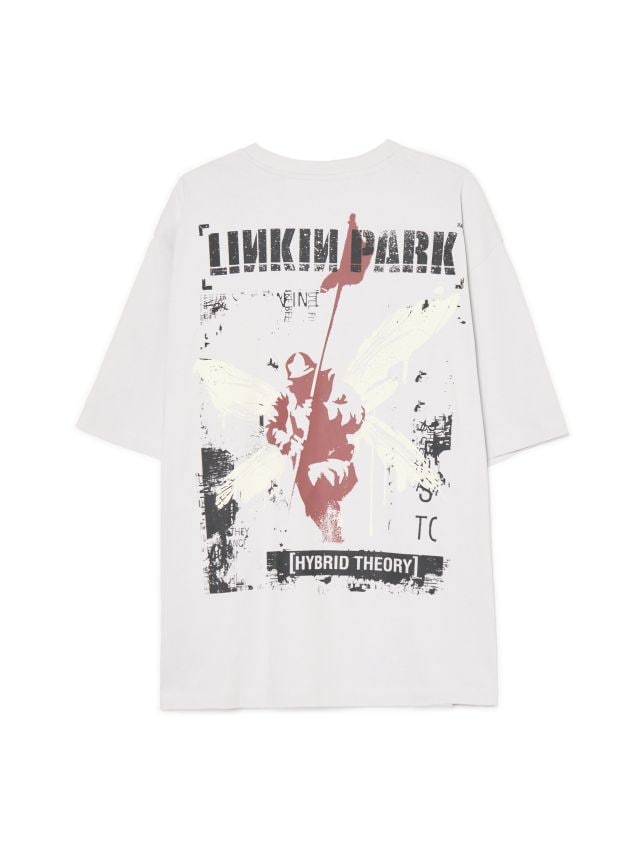 Tricou cu imprimeu Linkin Park Culoare gri-închis - CROPP - 675DE-90X