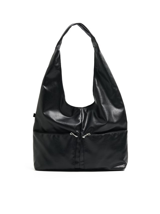 Geantă hobo Culoare negru - CROPP - 719FX-99X