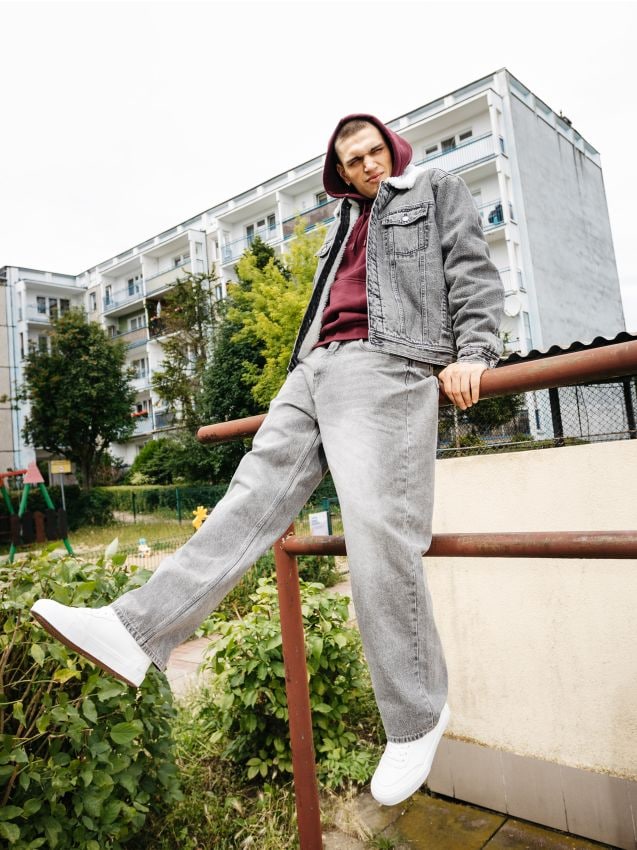 Loose fit džinsai Spalvos juoda - CROPP - 6151D-99J