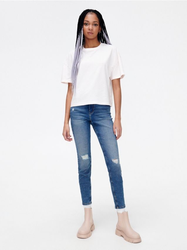 Skinny farmer - kék - CROPP