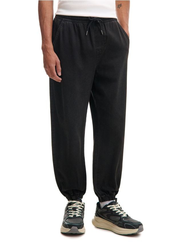 Джинсові джогери loose Колір чорний - CROPP - 746DD-99J