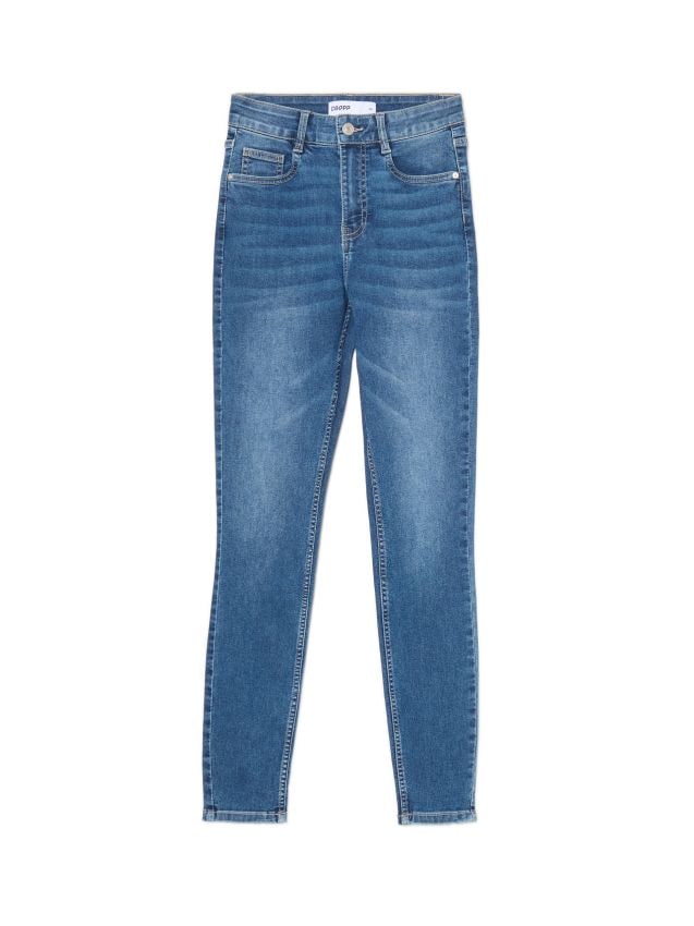 【KOOLOSET】Cat Washed Balloon Banding Denim Semi Carpenter Washed Adjustable Leg Baloon Line Up Jeans
