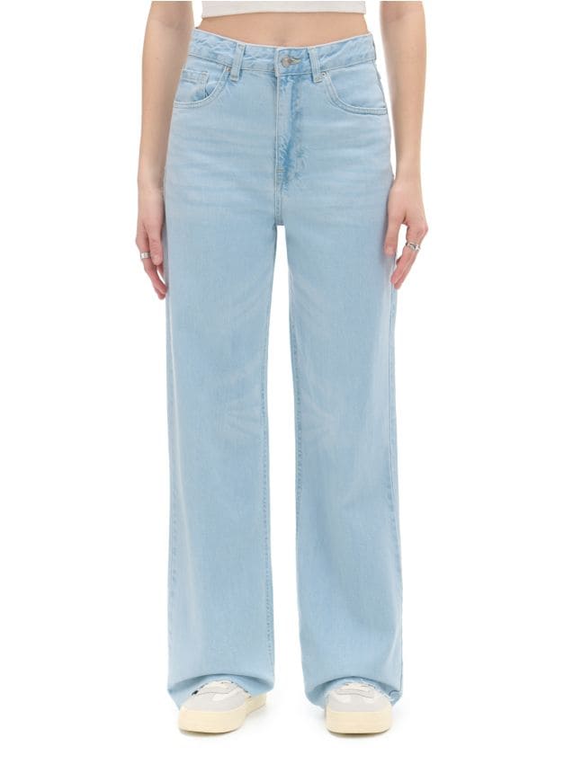Τζιν παντελόνι wide leg