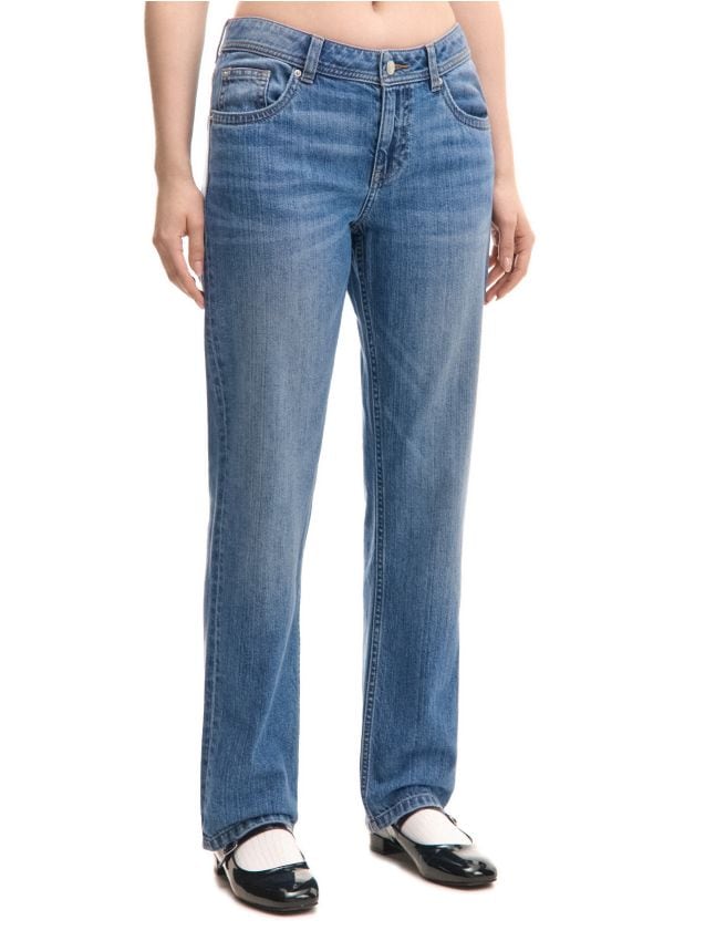 Jeansy boyfriend slim vintage