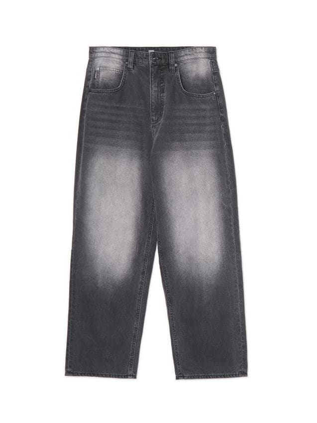 Ciemnoniebieskie jeansy wide leg - CROPP - 1391Z-55J