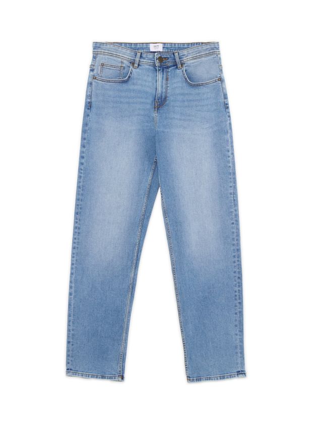【YOURNUS】Victor Balloon Cargo Denim JEANSY BALLOON - Niebieski stonowany | ZARA Polska / Poland