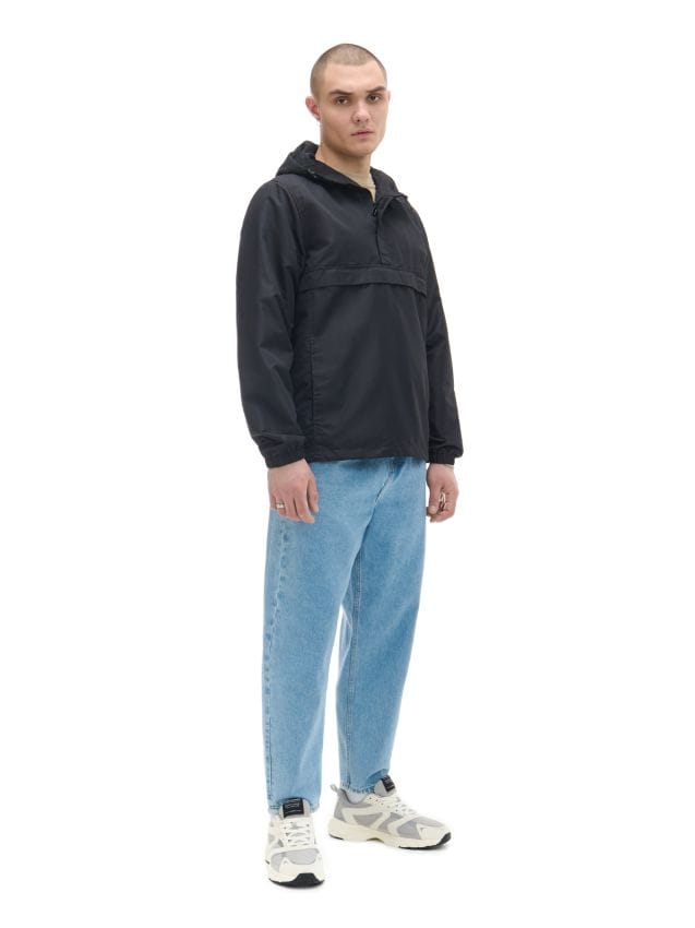 Czarna kurtka typu anorak - CROPP - 8086Y-99X