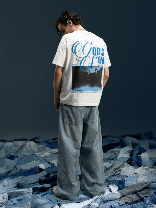 Slim fit džinsai Spalvos mėlyna - CROPP - 8220Y-55J