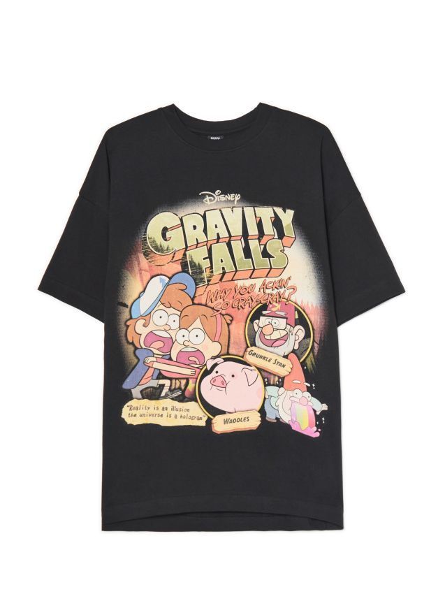 トップス miki Kolorowy T-shirt longsleeve z Myszką Miki - CROPP - 645CU-MLC