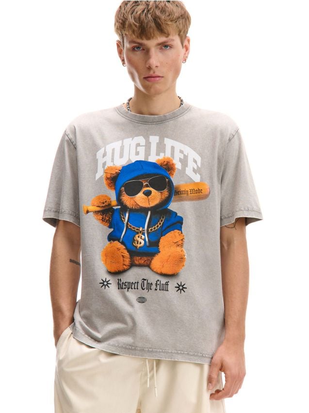 トップス 80s Rie Miyazawa T Shirt ADIDAS T-SHIRT PANDA TEE (Z36486) biały | Męskie Koszulki | 50 style