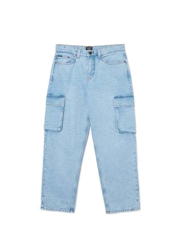 【YOURNUS】Victor Balloon Cargo Denim Dziecięce spodnie balloon cargo | GAP.pl