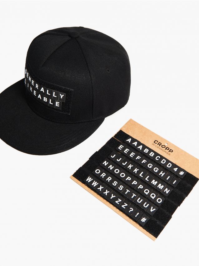 Cappello con visiera Snapback - Nero - CROPP
